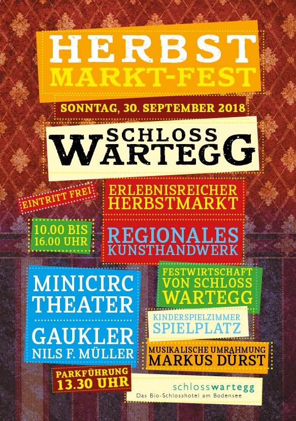 Schloss Wartegg Herbstmarkt-Fest